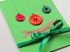 Tarjeta navideña para sorprender a tus amigos